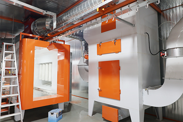 Speaker Electrostatic Coating Line
