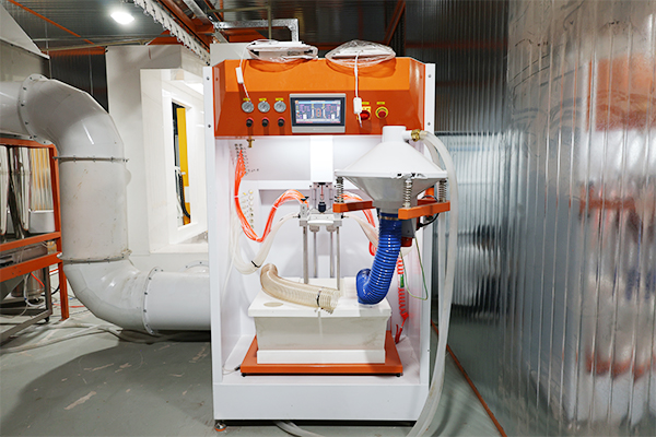 Speaker Electrostatic Coating Line