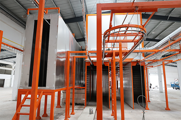 Shelf Electrostatic Coating Line