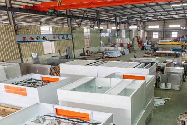 Speaker electrostatic coating line case