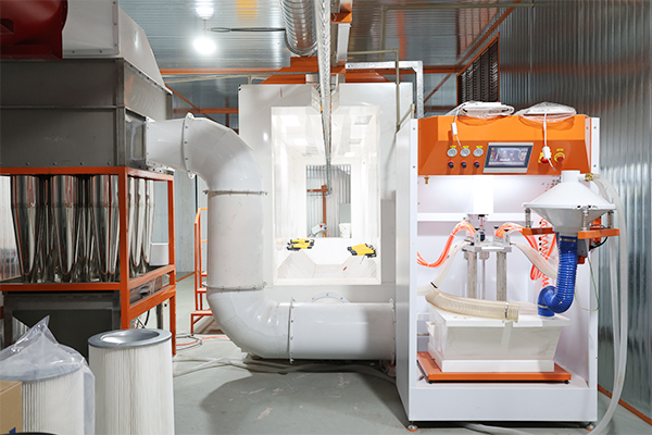 Speaker Electrostatic Coating Line