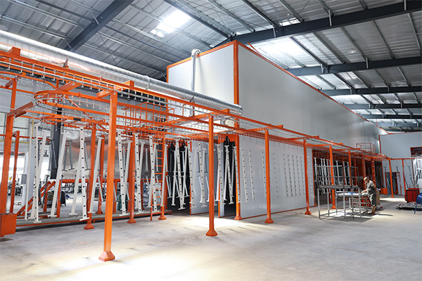Shelf Electrostatic Coating Line