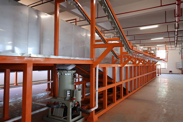 Speaker Electrostatic Coating Line